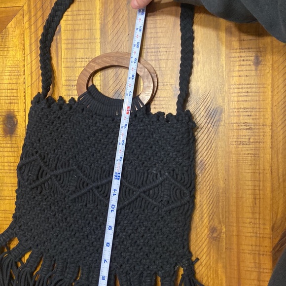 Danielle Nicole Macrame Crossbody Bag - Picture 10 of 12